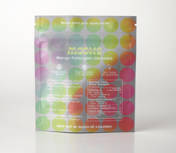 MOONS Psilocybin Gummies - Mango - Image 3