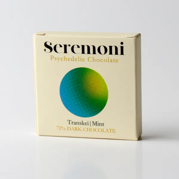 Seremoni Psilocybin Chocolate Bar - Mint 1000mg - Image 3